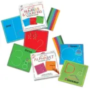 Wikki Stix Alphabet With Upper & Lowercase and Numbers & Counting Cards - 53
