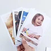 Magnetic Picture Frames 15 Pack 4x6 inch/10x15 cm Reusable Black Magnet Fridge Photo Sleeves for Refrigerator, or Other Metallic Surfaces（White）