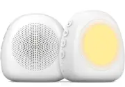 Portable White Noise Sound Machine Night Light, 17 Soothing Sounds Rechargeable