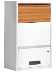 [Furb] Groverdi Security Lock Storage Package Mail Box in White