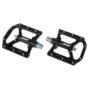 HT AE05 Unisex Adult Black Flat Pedal Pair with CNC Machined Aluminum Housing