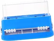Healvian Storage Box Sturdy Plastic Holder for Cosmetics Dispenser Yellow Cleaning Stick and Blue Base