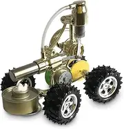 tieedhfu Engine Model Car Physics Experiment Engineer Generator Motor Heat Steam Power Educational Learning Toys Adults Friends