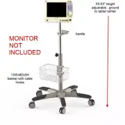 Rolling stand for Invivo M12 Patient monitor new (small wheel)
