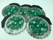 5 - Metabo HPT Viper Circular Saw Blade 7-1/4" (184mm), 24T, .071" Kerf, 115429M