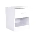 La Bella Bedside Table Side Storage Cabinet Nightstand Bedroom 1 Drawer 1 Shelf