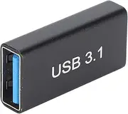 Generic USB C to USB C Adapter, Female to Female Adapter Type USB3.1 A Straight Converter Usbc Usbc with 10Gbps for Data Cable Transfer
