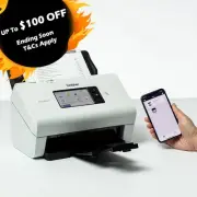 Brother ADS-4700W High Speed Professional Desktop A4 Document Scanner+ADF+Wi-Fi