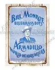 1974 Armadillo World Headquarters tin sign