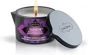 Kama Sutra - Massage Oil Candle - Island Passion Berry - 6 Ounce