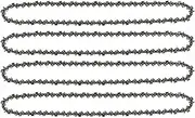 4Pack 10 Inch Chainsaw Chain,R40 for Ryobi Cordless Pole Saw 18v chainsaw TP26 TP30 P540 P540B P541 P542 P545 P546 CS1800 S20500 ZR15520 Replace 90PX040G(3/8" LP Pitch .050" Gauge 40 Drive Links)