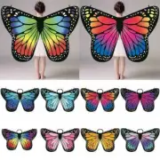 Women Wrap Shawl Cover Up Beautiful Butterflies Wing Towel Fancy Cape Scarf Gift