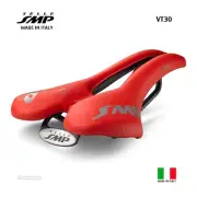 NEW Selle SMP VT30 Saddle : VELVET TOUCH RED - MADE IN iTALY!