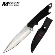 MTech USA SPEAR POINT Tactical Knife 11.75" (29.8cm) with Sheath - FAST VIC Post