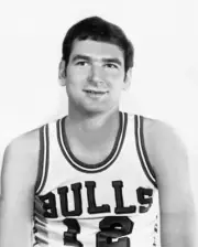 Dave Newmark Of The Chicago Bulls Poses At Chicago Old Basketball Photo