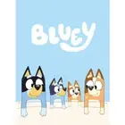 Bluey Family Towel 100% Cotton Velour Feel Kids Bath Beach Pool 140cm x 70cm