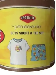 Peter Alexander Koala Vegimite Short And Tshirt Set. Size 6