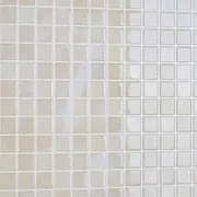 CRE8TIVE 16 PCS Peel & Stick Wall Tiles - Beige Mosaic Tiles - Waterproof Splashback for Kitchen & Bathroom - Marble Effect - 30.5cm x 30.5cm