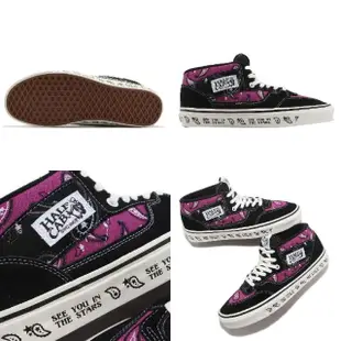 【VANS】休閒鞋 Half Cab 33 DX 男鞋 黑 紫 Paisley 變形蟲 Cosmic Rodeo(VN0A5KX60ZA)