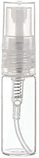 10Pcs 3/5/10ml Glass Perfume Bottle Atomizer Pump Spray Comestic Container, Ideal for Travel and Personal Use, Durable and Leak-Proof