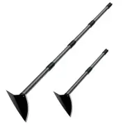 Hoe Garden Tool Long Handle, 60 Inch Long Triangle Hoe Manual Weeder,Heavy Du...
