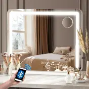 Hollywood Makeup Mirror with Light 80 X 62Cm Vanity Mirror Magnifying Mirror