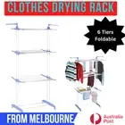 Garment Hanger Clothes Airer Drying Rack Laundry Support Horse Stand Aus New