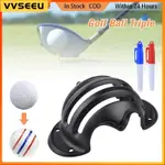 3PCS GOLF BALL MARKER GOLF BALL LINER SCRIBER WITH MARK PEN