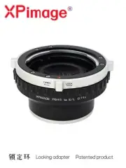 XPimage 0.71x Focal Reducer Adapter for Pentax 645 Lens to Sony E FX6 A7s Camera
