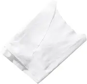 [Healeved] Salon Towelling Robe Disposable Bath Wrap for Women Spa Hotel Travel Elegant Comfortable White
