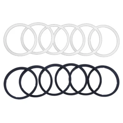 6pcs Replacement Cup Seal Set Water Bottles Lid Gasket Silicone Cup Seal Rings