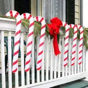 Inflatable Candy Canes for Christmas Decorations Candy Canes Balloons for Party