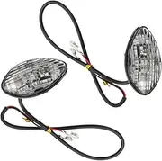 Turn Signal Indicator 1 Pair Clear Lens Turn Signal Indicator Light Lamp Waterproof 12V for Grom 2014 2015 2016