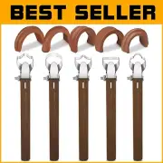 Compact 5-Piece Pottery Carving Tool Set with Adjustable Depth for Crafts