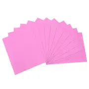 12Pcs 10.83x8.46" 1.7mm Thickness EVA Foam Sheets Board for Arts DIY Dark Pink