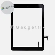 For iPad Air Touch Screen Digitizer W/ Copper Film + Home Button Replacement