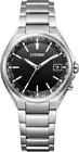 CITIZEN CB1120-50E Attesa Eco-Drive Radio Controlled Titanium Watch NEW