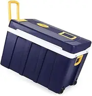 20 Quarts Portable Freezer Fridge with Wheels, -4℉ to 68℉, Car Fridge for Truck, Van, Outdoor, Camping, Picnic, BBQ
