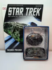 Eaglemoss Star Trek Starships #130 Borg Probe - Complete with Magazine