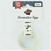 Echo Park - Pirate Mates Decorative Tape Washi 15ft Scrapbook Planner
