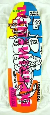 New! Blind Rudy Johnson "Experimental" Reissue Skateboard Deck NOS Silk Screen