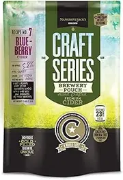 Blueberry Cider Brewery Pouch 2.4kg Mangrove Jacks Home Brew