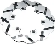 267mm Motorcycle Rear Brake Disc Rotor Fit For Yamaha MT-01 1670cc MT01 2005-2010 T-Max 500 XP500 2001-2011 XJ900 S Diversion 95-03