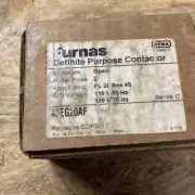 Furnas Siemens 45EG20AF Definite Purpose Contactor 120VAC Coil 30A 1P