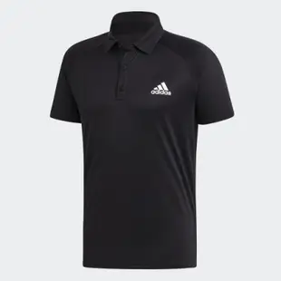 ADIDAS 休閒 運動 訓練 網球 POLO 衫 男款 黑 FK6962 CLUB POLO SHIRT