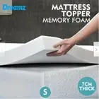 7CM Thick Single Mattress Topper Visco elastic Memory Foam Toppers breathable