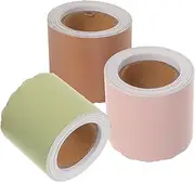 OHPHCALL 3 Rolls Bulletin Board Border Paper Scalloped Trim for Classroom and Office Decoration for Thanksgiving and Festival Accessories