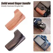 L Wood Hand Grip Holder For Nikon ZF zf Camera Aluminum Alloy Baseplate 2024