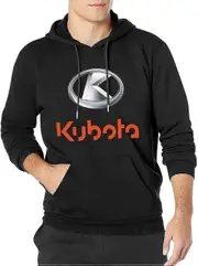 New Kubota Equipment Hoody with Kangaroo Pocket Sweater Shirt, Hoodie High quality smooth lines M