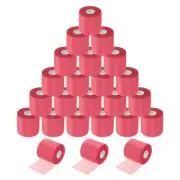 24 Rolls 30 Yards Foam Pre Wrap Athletic Tape Sports Prewrap, Pink